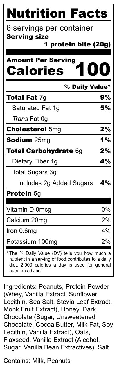 6-pack PB Charge Bites