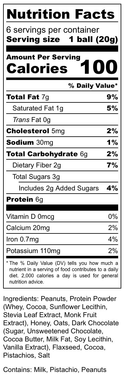 6-pack Double Chocolate Bites