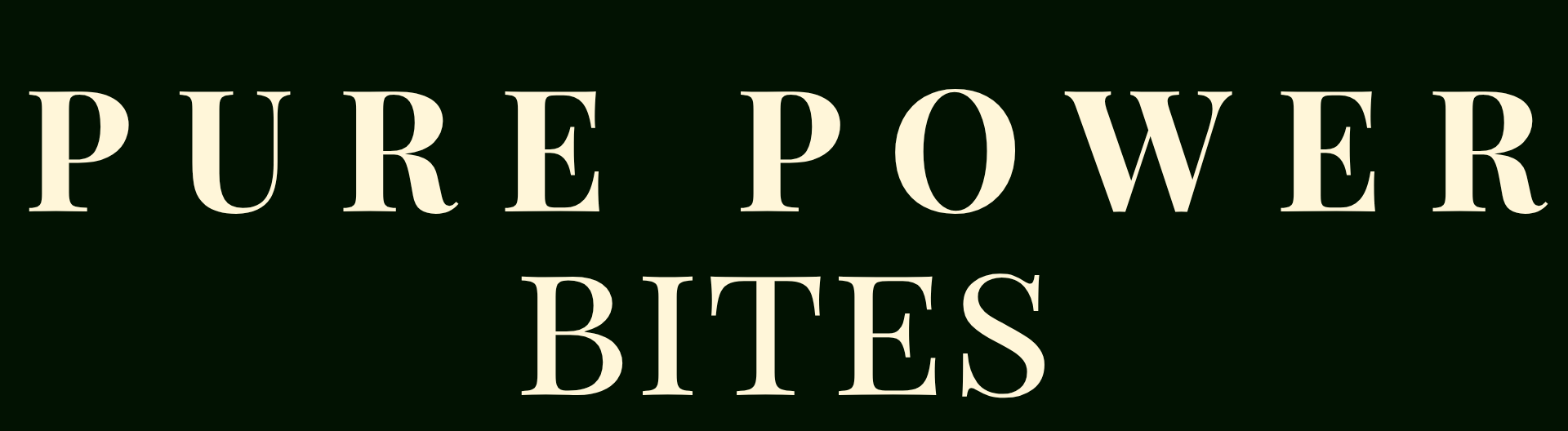 Pure Power Bites